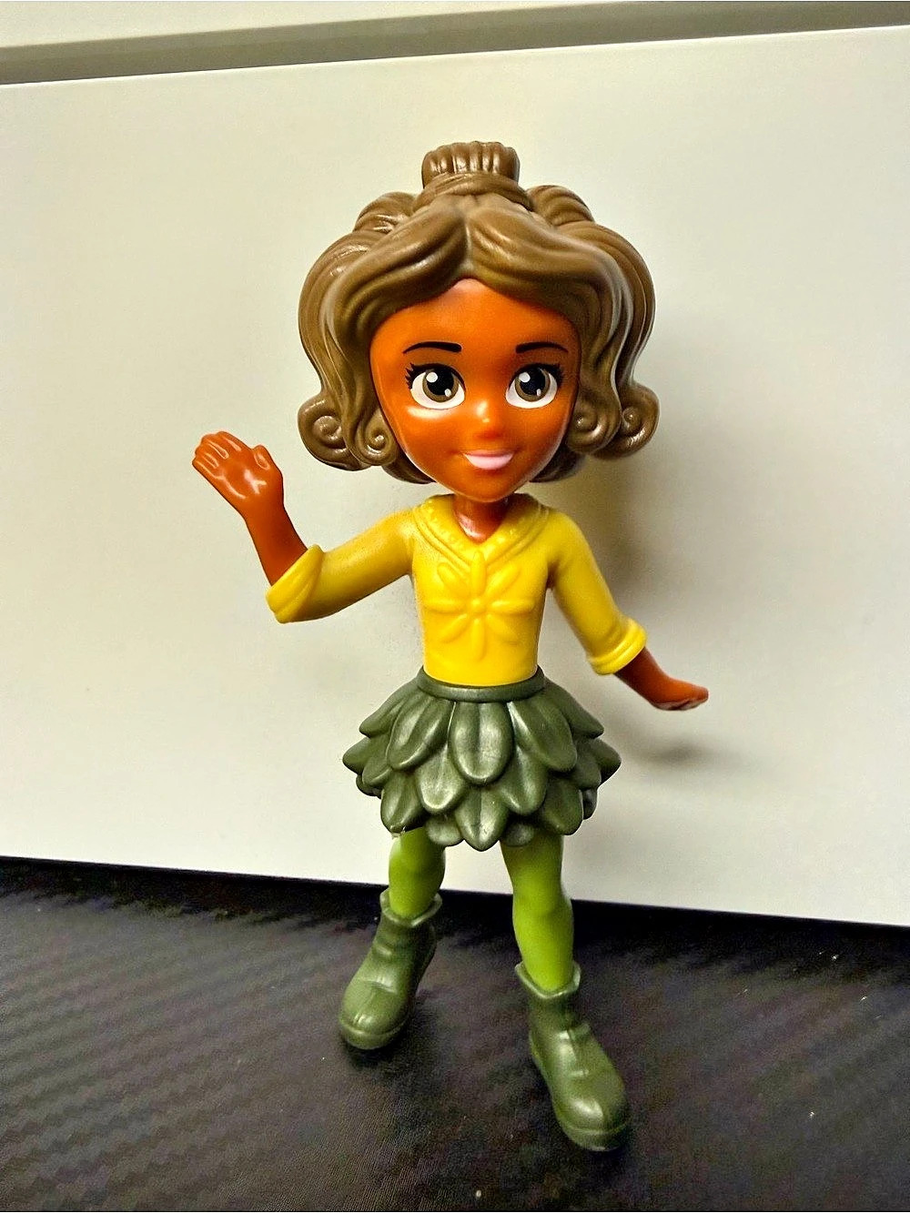 Doll in Yellow & Green Like New